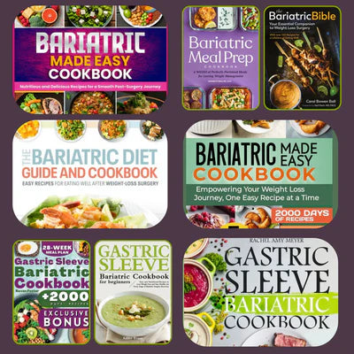 Bariatric and Gastric & High Protien Cookbooks Bundle 2025 (Special Offer for Beginners)